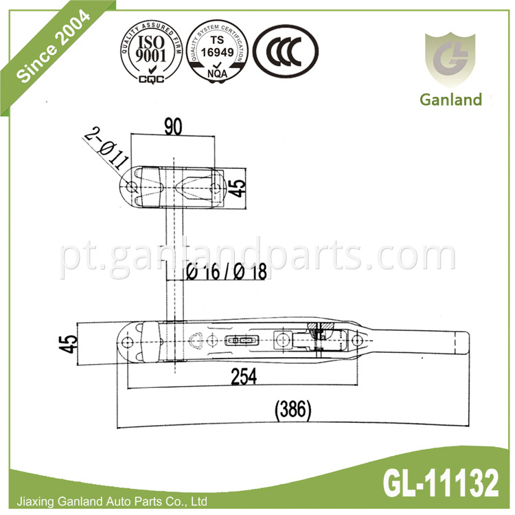 Forged Truck Door Lock